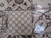 marronr nero patchwork